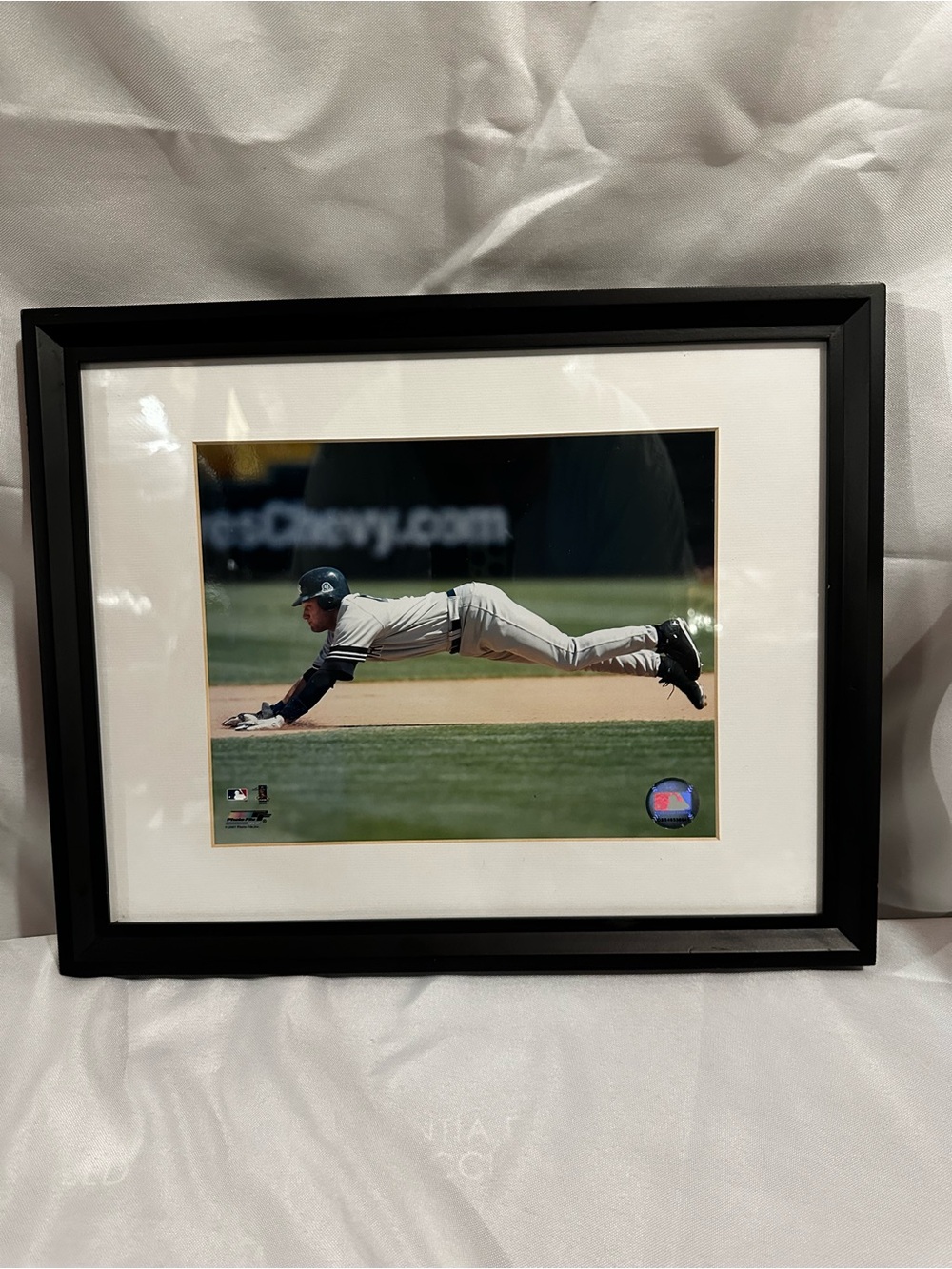 Derek Jeter Framed 8x10 Photo New York Yankees MLB Hologram Licensed Display